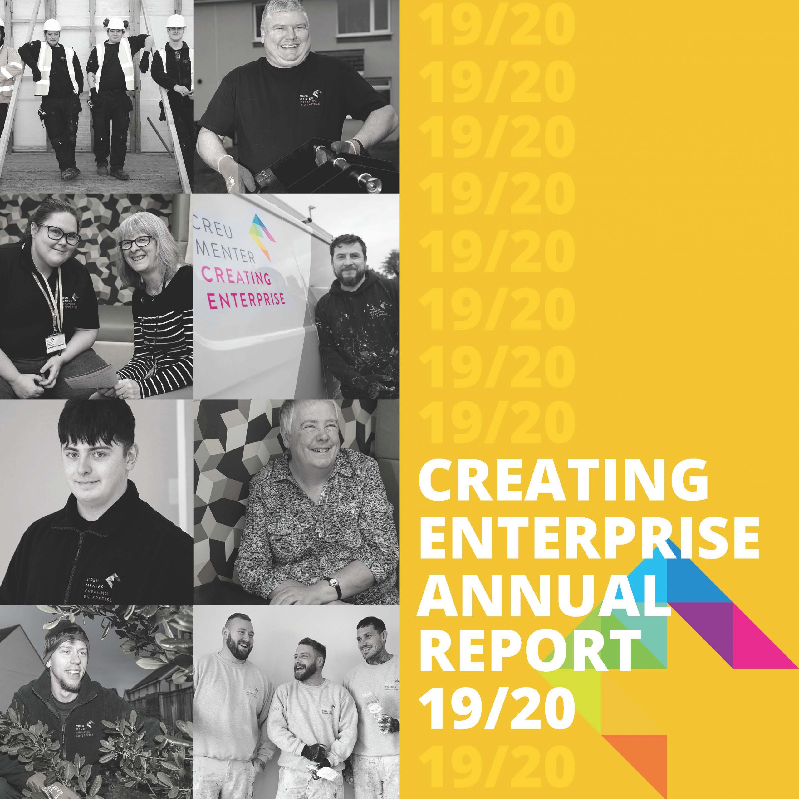 Our Annual Report 2019/20 is out NOW Creating Enterprise