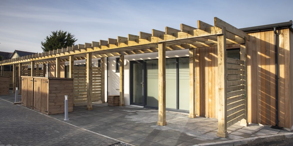 Eight new modular pods completed on Sefton Road Old Colwyn Creating