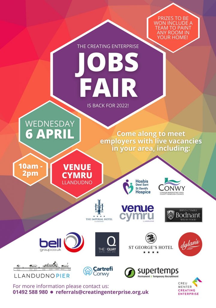 THE CREATING ENTERPRISE JOBS FAIR IS BACK FOR 2022! Creating Enterprise