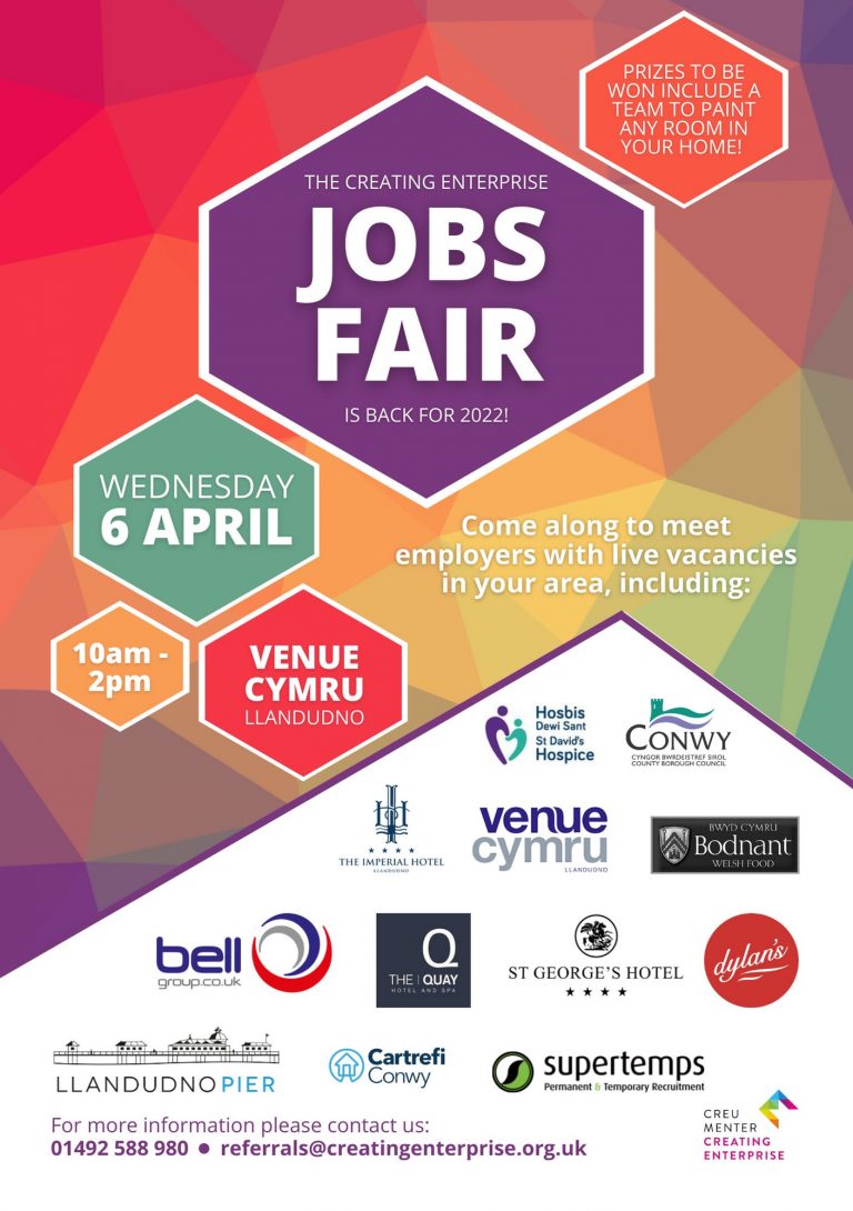 THE CREATING ENTERPRISE JOBS FAIR IS BACK FOR 2022! Creating Enterprise