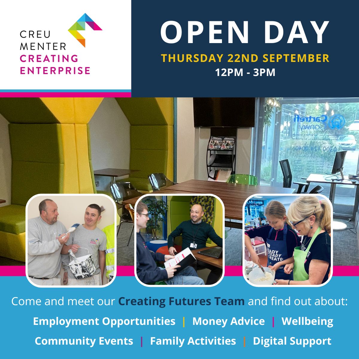 Morfa Gele Open Day Creating Enterprise