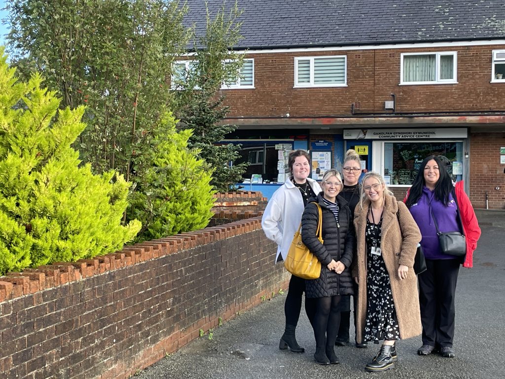 Creating Futures team Visit Maes Ni